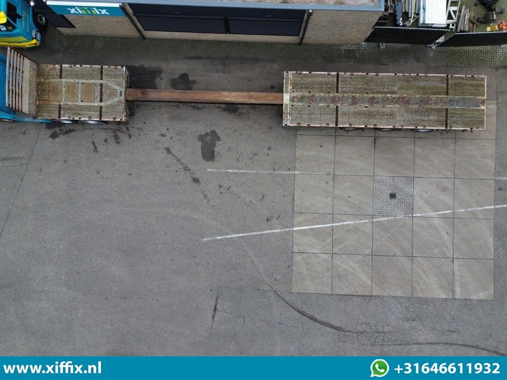 Meusburger 3-ass. Vlakke uitschuifbare oplegger / 3x gestuurd - نصف مقطورة مسطحة: صورة 3 Meusburger 3-ass. Vlakke uitschuifbare oplegger / 3x gestuurd - نصف مقطورة مسطحة: صورة 3