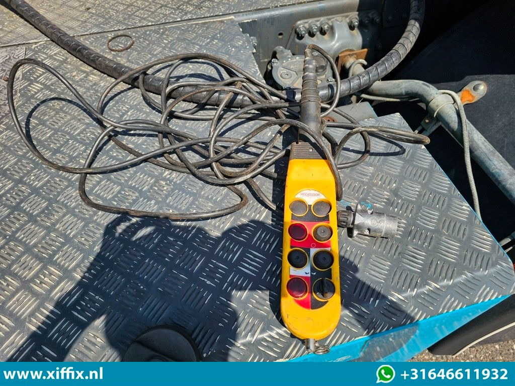 نصف مقطورة مسطحة Nooteboom 3-ass. Vlakke dubbel 2x uitschuifbare oplegger / 3x gestuurd: صورة 10