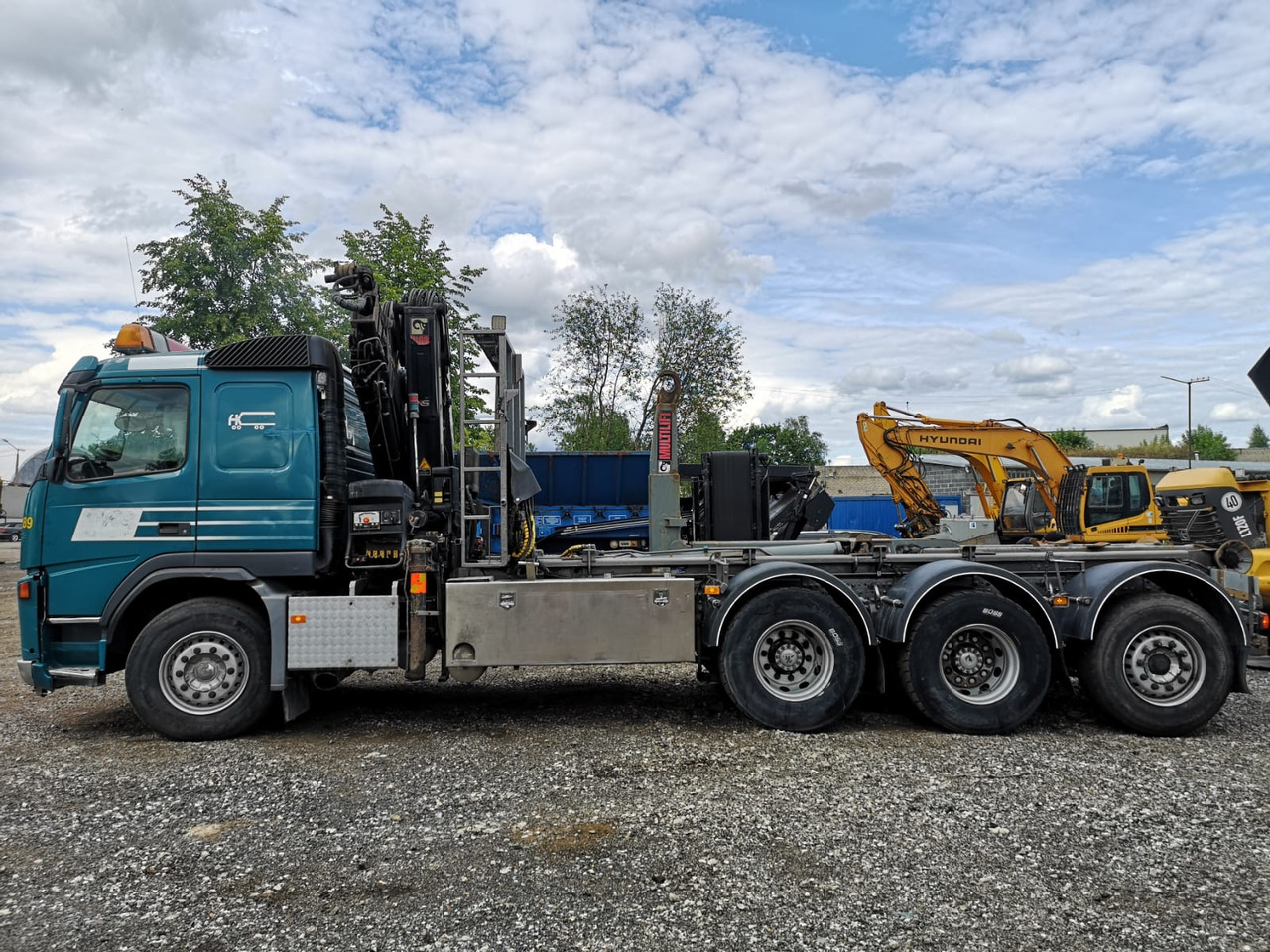 Volvo Fm 380 - شاحنة برافعة خطافية: صورة 1 Volvo Fm 380 - شاحنة برافعة خطافية: صورة 1