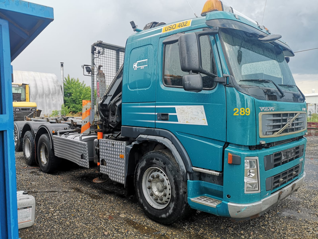 Volvo Fm 380 - شاحنة برافعة خطافية: صورة 2 Volvo Fm 380 - شاحنة برافعة خطافية: صورة 2