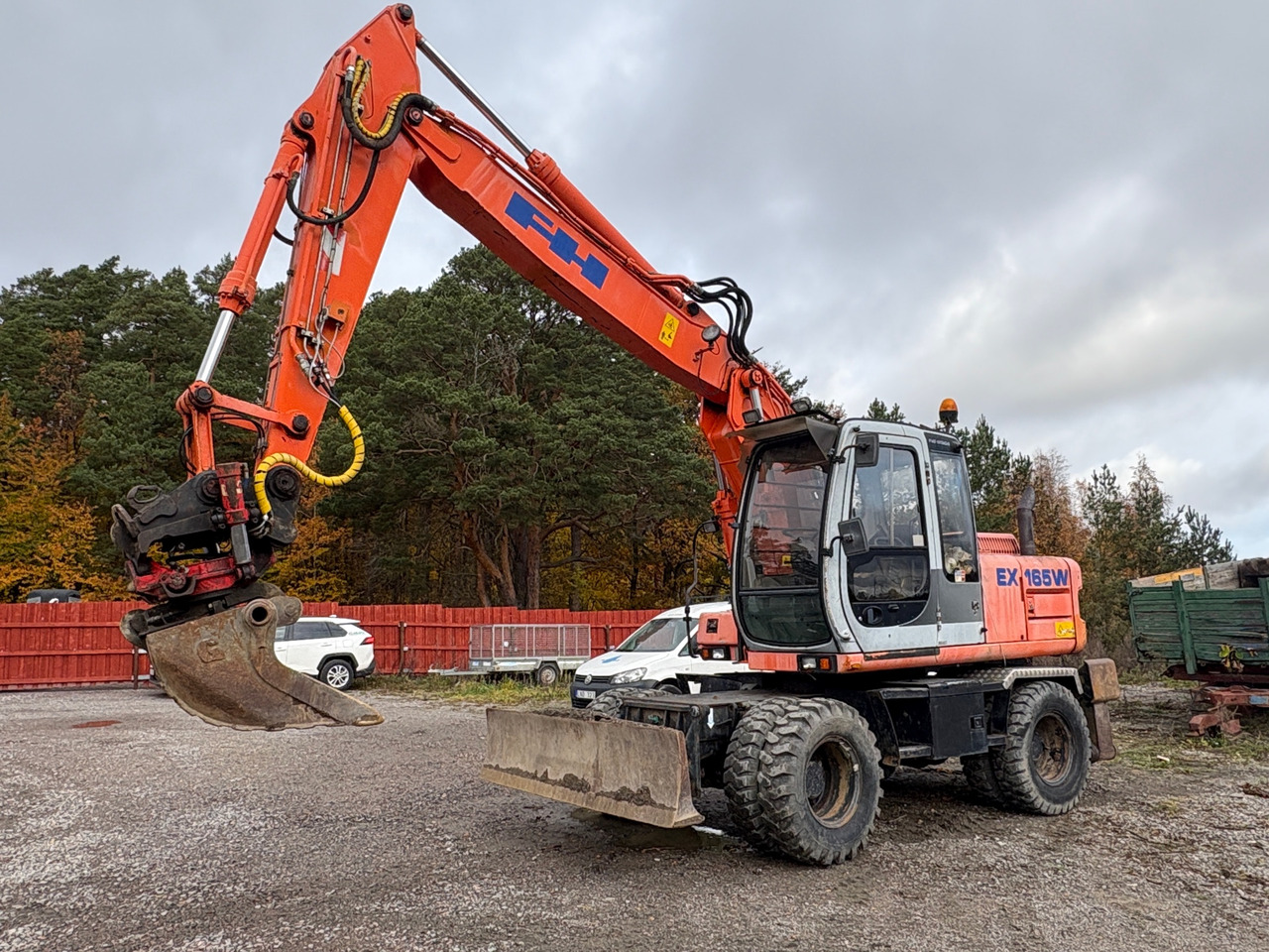 Fiat- Hitachi EX 165W - حفّار: صورة 1 Fiat- Hitachi EX 165W - حفّار: صورة 1
