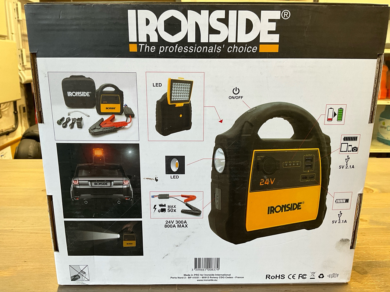 Ironside 30000mAh 3-in-1 - معدات الورشة: صورة 1 Ironside 30000mAh 3-in-1 - معدات الورشة: صورة 1