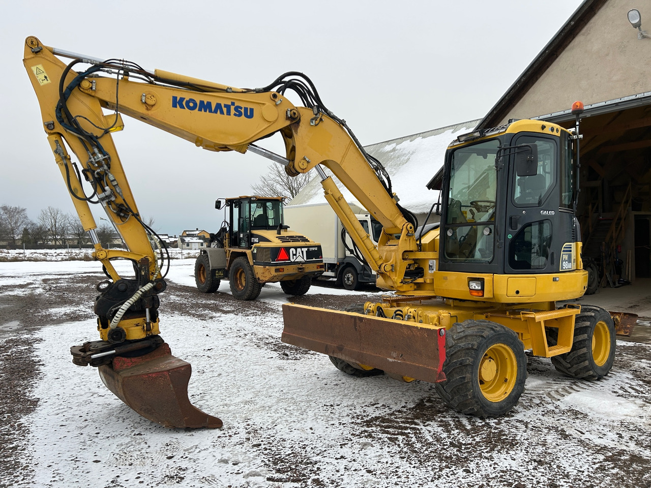 Komatsu PW98MR-6 - حفّار: صورة 1 Komatsu PW98MR-6 - حفّار: صورة 1