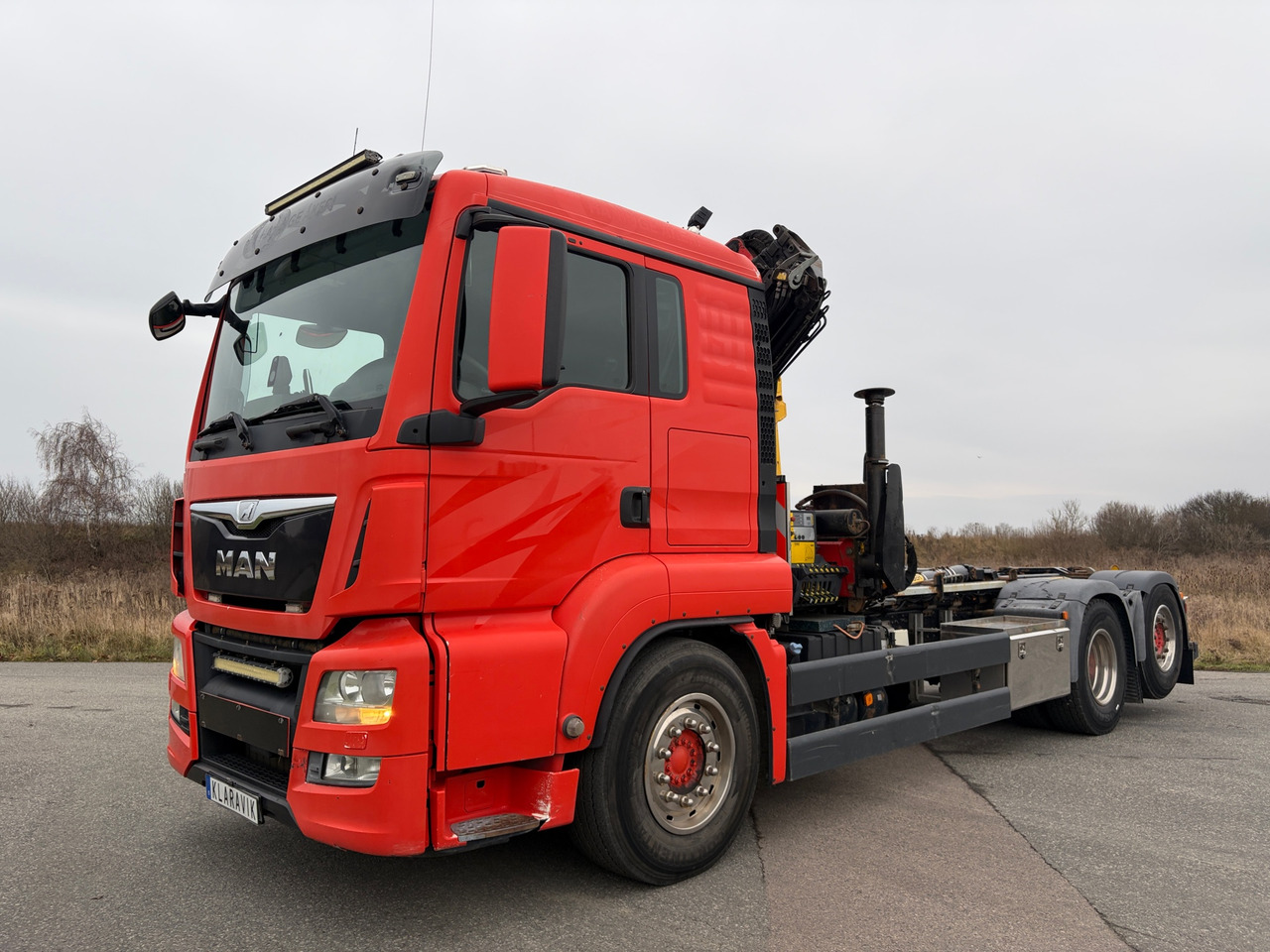 MAN TGS 26.480 - شاحنة برافعة خطافية: صورة 1 MAN TGS 26.480 - شاحنة برافعة خطافية: صورة 1