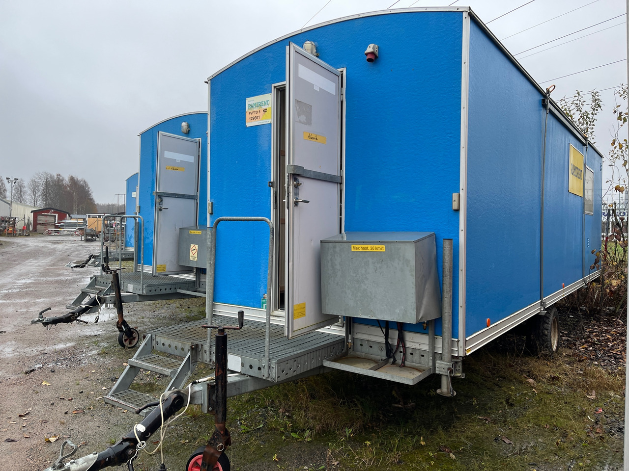 Norrlandsvagnar OMF6-30D - حاوية إنشاءات, مقطورة: صورة 1 Norrlandsvagnar OMF6-30D - حاوية إنشاءات, مقطورة: صورة 1