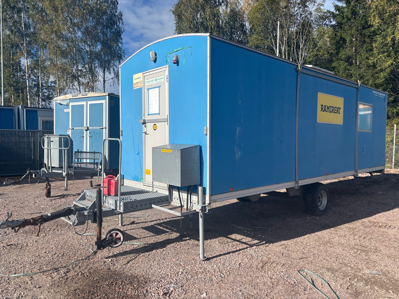 Norrlandsvagnar OMFT5-50D - حاوية إنشاءات, مقطورة: صورة 1 Norrlandsvagnar OMFT5-50D - حاوية إنشاءات, مقطورة: صورة 1