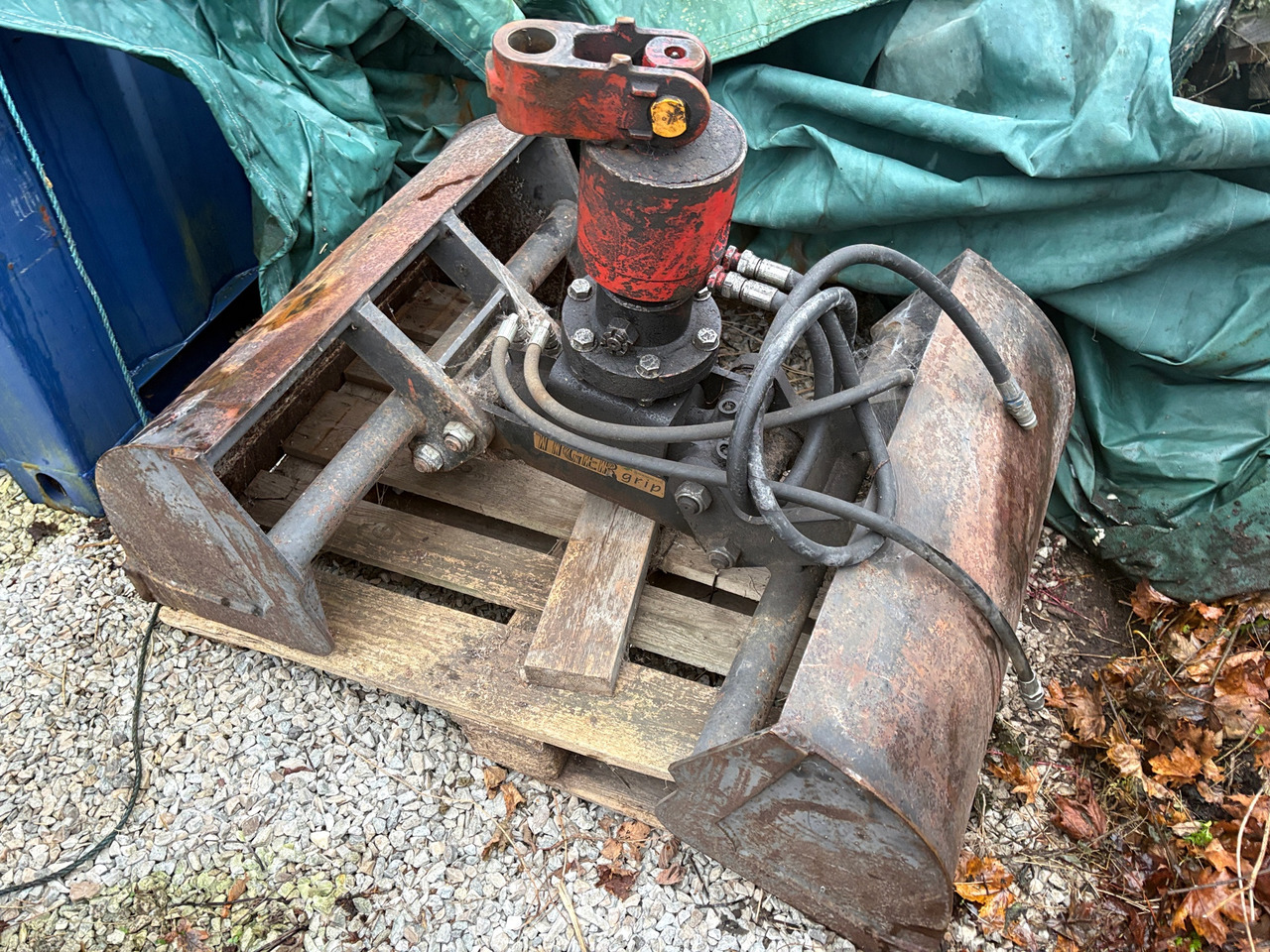 Tiger Grip 0,8m bred - مغراف الغراف الصدفي: صورة 1 Tiger Grip 0,8m bred - مغراف الغراف الصدفي: صورة 1