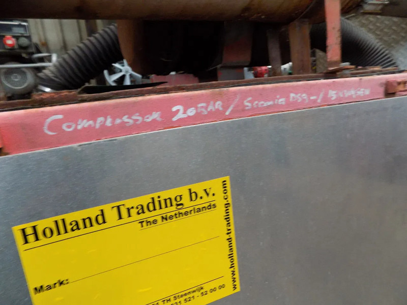 Scania compressor 20 bar scania compressor 20 bar met generator - ضاغط هوائي: صورة 5 Scania compressor 20 bar scania compressor 20 bar met generator - ضاغط هوائي: صورة 5
