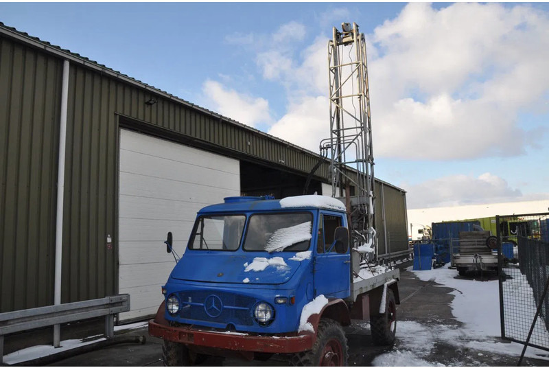 معدات حفر Unimog Mercedes S 404 boormachine Bomag: صورة 12
