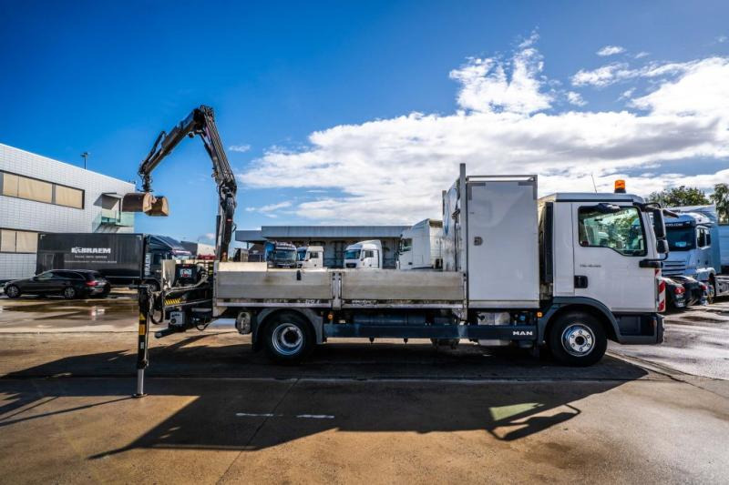 MAN TGL 12.190 BL + HIAB 055 D-1 HIDUO - شاحنات مسطحة, شاحنة كرين: صورة 3 MAN TGL 12.190 BL + HIAB 055 D-1 HIDUO - شاحنات مسطحة, شاحنة كرين: صورة 3