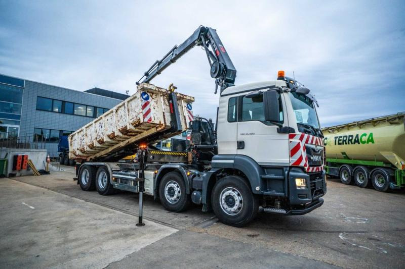 MAN TGS 32.420 BL + HIAB X-HIDUO 188/3x - شاحنة برافعة خطافية, شاحنة كرين: صورة 2 MAN TGS 32.420 BL + HIAB X-HIDUO 188/3x - شاحنة برافعة خطافية, شاحنة كرين: صورة 2