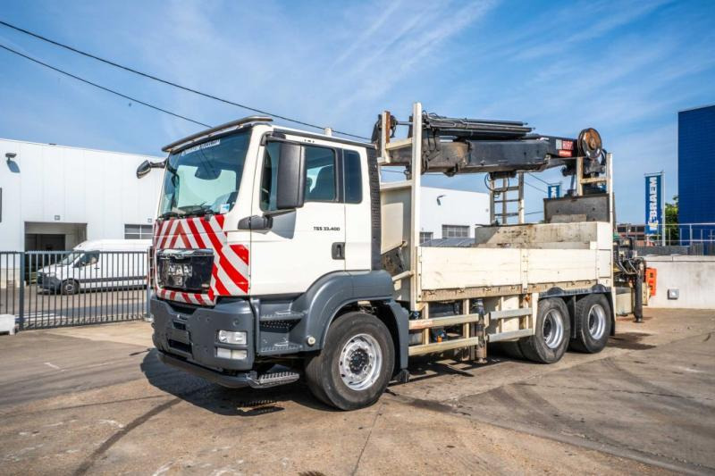 MAN TGS 33.400 BB - HIAB 377 E-5 HIPRO - شاحنات مسطحة, شاحنة كرين: صورة 2 MAN TGS 33.400 BB - HIAB 377 E-5 HIPRO - شاحنات مسطحة, شاحنة كرين: صورة 2