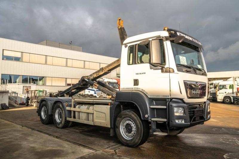 MAN TGS 33.470 BL -6X4 - شاحنة برافعة خطافية: صورة 3 MAN TGS 33.470 BL -6X4 - شاحنة برافعة خطافية: صورة 3