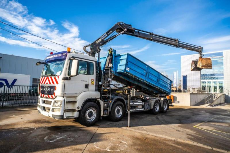 MAN TGS 35.400 BL - HIAB 144 E-2 DUO - شاحنة برافعة خطافية, شاحنة كرين: صورة 1 MAN TGS 35.400 BL - HIAB 144 E-2 DUO - شاحنة برافعة خطافية, شاحنة كرين: صورة 1