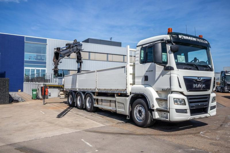 MAN TGS 35.420 BL-8x4-4+HIAB 188 E-2 - شاحنات مسطحة, شاحنة كرين: صورة 2 MAN TGS 35.420 BL-8x4-4+HIAB 188 E-2 - شاحنات مسطحة, شاحنة كرين: صورة 2