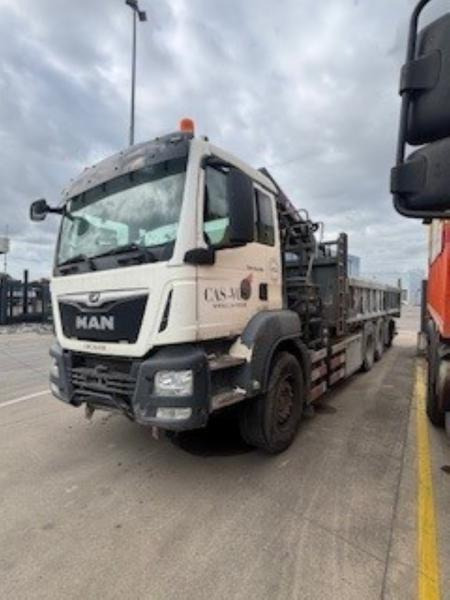 MAN TGS 35.460 BL - HIAB X-HIDUO 228 E-3 - شاحنة قلاب, شاحنة كرين: صورة 1 MAN TGS 35.460 BL - HIAB X-HIDUO 228 E-3 - شاحنة قلاب, شاحنة كرين: صورة 1