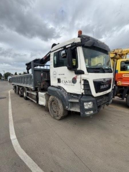 MAN TGS 35.460 BL - HIAB X-HIDUO 228 E-3 - شاحنة قلاب, شاحنة كرين: صورة 2 MAN TGS 35.460 BL - HIAB X-HIDUO 228 E-3 - شاحنة قلاب, شاحنة كرين: صورة 2