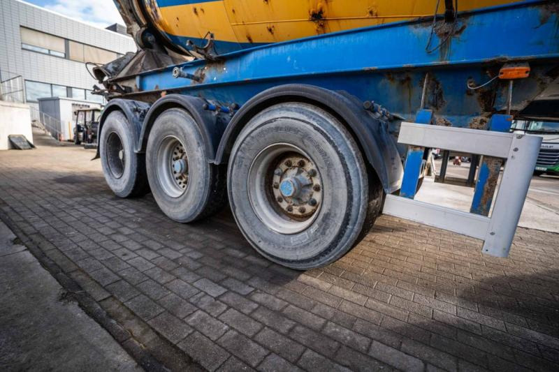 نصف مقطورة خلاطة خرسانة MULLER BETON MIXER/MALAXEUR/MISCHER LIEBHERR 12M3: صورة 9