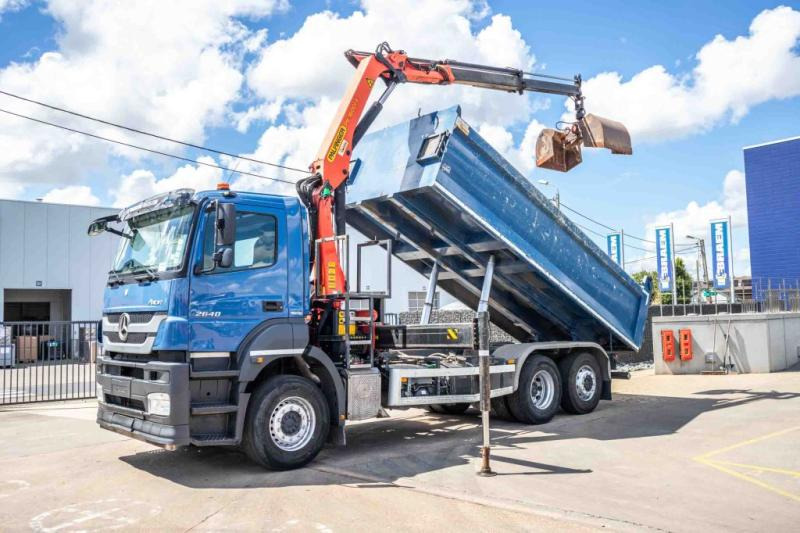 Mercedes AXOR 2640 L - PK 16001 - شاحنة قلاب, شاحنة كرين: صورة 1 Mercedes AXOR 2640 L - PK 16001 - شاحنة قلاب, شاحنة كرين: صورة 1