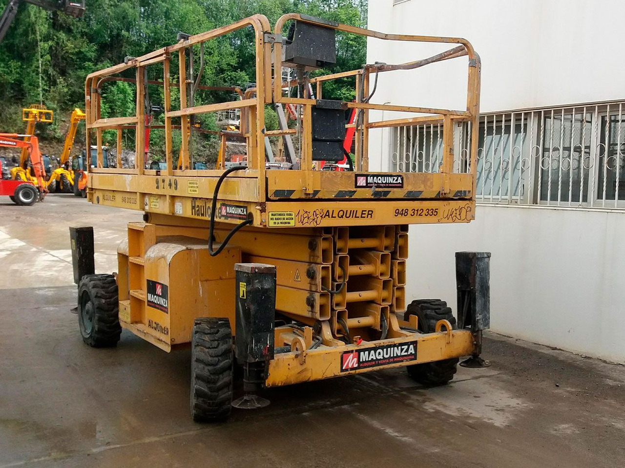 HAULOTTE H15SX - مرفاع مقصي: صورة 2 HAULOTTE H15SX - مرفاع مقصي: صورة 2