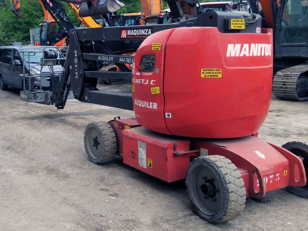 MANITOU 150AETJ C - مرفاع مفصلي: صورة 4 MANITOU 150AETJ C - مرفاع مفصلي: صورة 4