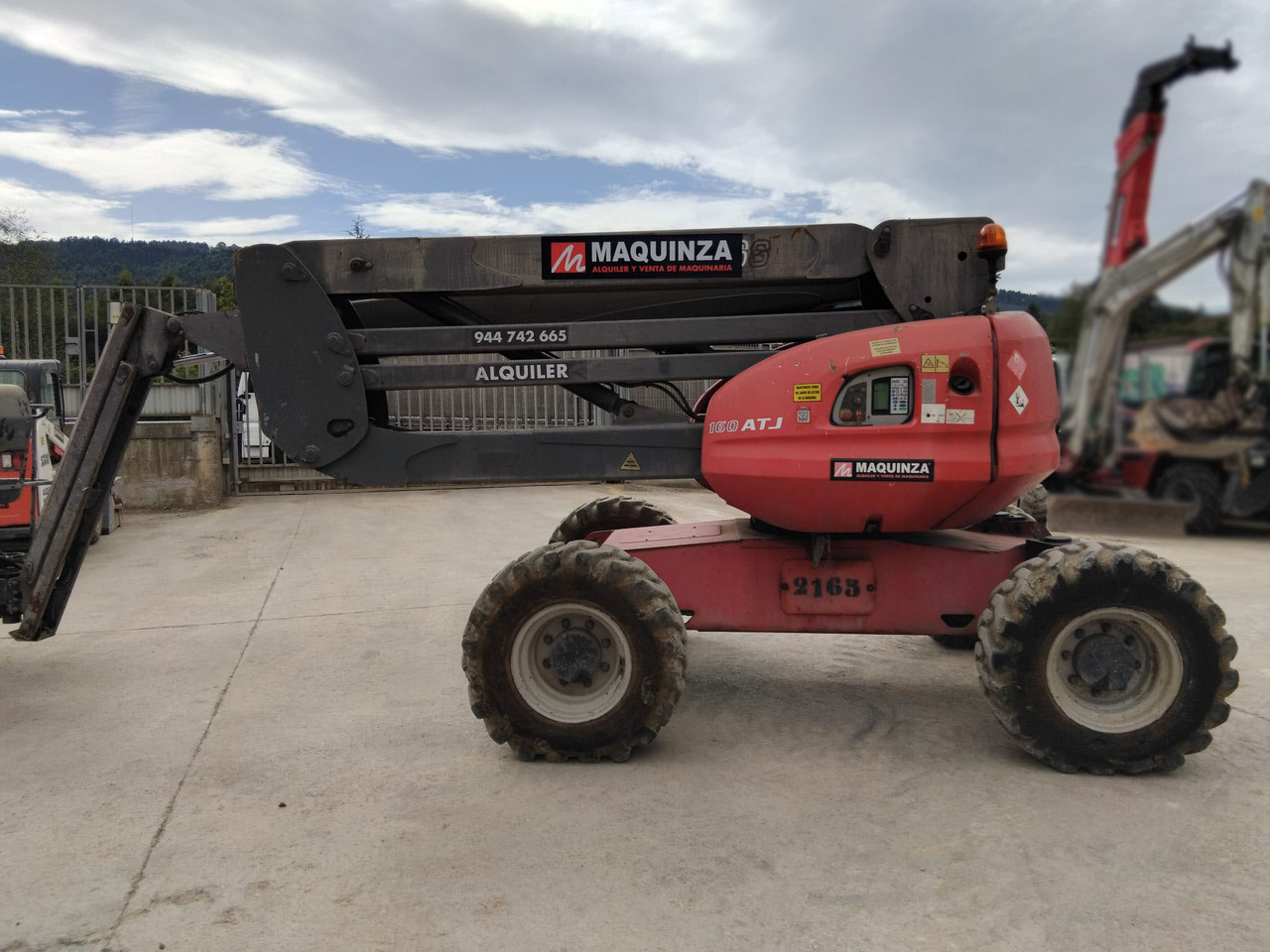 MANITOU 160ATJ EJE OSCILANTE - مرفاع مفصلي: صورة 1 MANITOU 160ATJ EJE OSCILANTE - مرفاع مفصلي: صورة 1