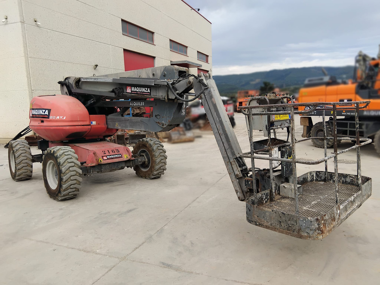 MANITOU 160ATJ EJE OSCILANTE - مرفاع مفصلي: صورة 2 MANITOU 160ATJ EJE OSCILANTE - مرفاع مفصلي: صورة 2