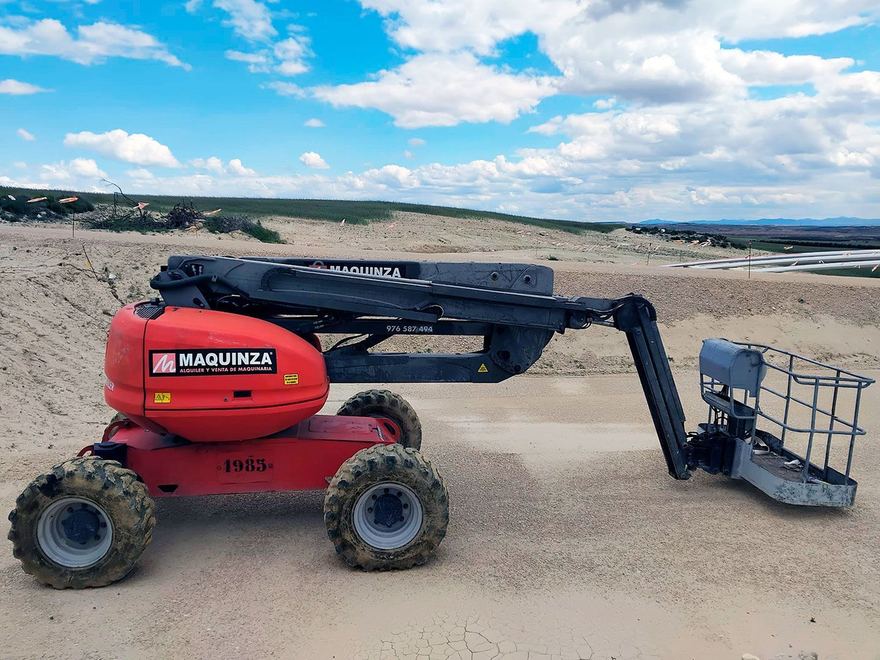 MANITOU 160ATJ EJE OSCILANTE - مرفاع مفصلي: صورة 1 MANITOU 160ATJ EJE OSCILANTE - مرفاع مفصلي: صورة 1