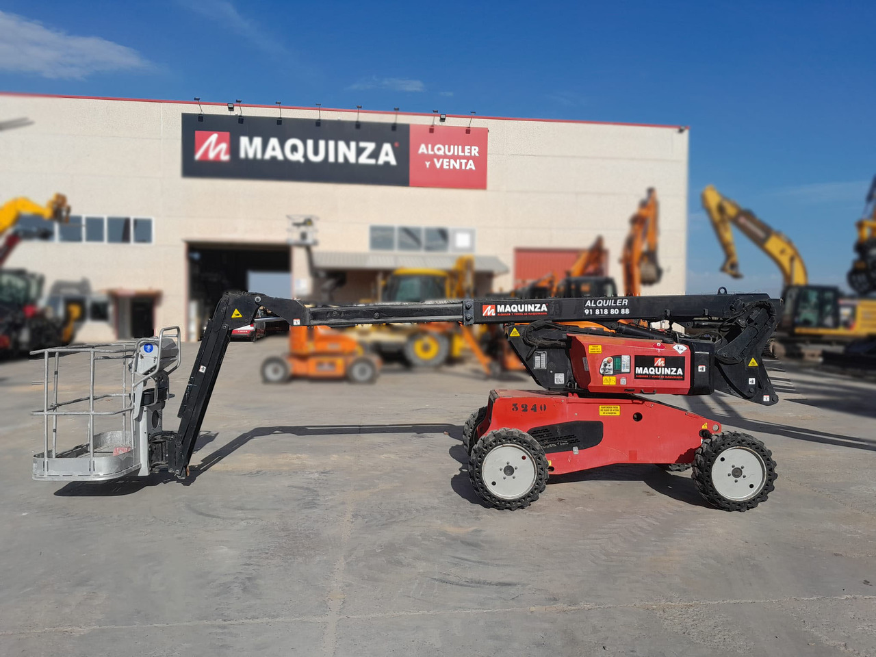 MANITOU MAN GO 12 - مرفاع مفصلي: صورة 1 MANITOU MAN GO 12 - مرفاع مفصلي: صورة 1