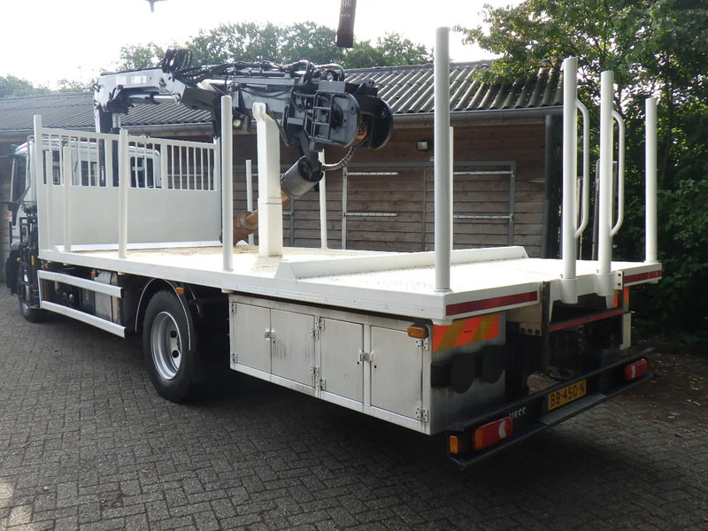 Iveco EuroCargo 140 140-250 / 6 cilinder / Manual /Bladgeveerd / Hiab X-HIDUO 158 Radiografisch / Drilling / Winch - شاحنة كرين: صورة 4 Iveco EuroCargo 140 140-250 / 6 cilinder / Manual /Bladgeveerd / Hiab X-HIDUO 158 Radiografisch / Drilling / Winch - شاحنة كرين: صورة 4