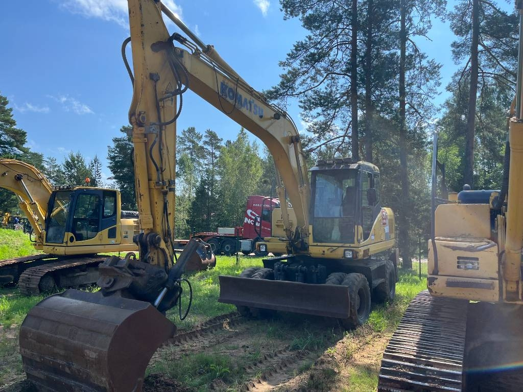 Komatsu PW 160-7 - حفار ذو عجلات: صورة 3 Komatsu PW 160-7 - حفار ذو عجلات: صورة 3