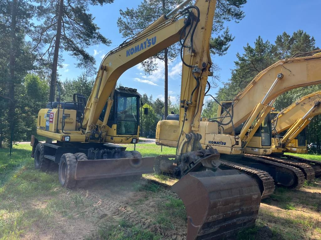 Komatsu PW 160-7 - حفار ذو عجلات: صورة 2 Komatsu PW 160-7 - حفار ذو عجلات: صورة 2