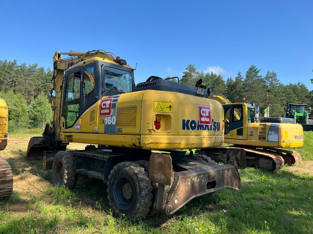 Komatsu PW 160-7 - حفار ذو عجلات: صورة 4 Komatsu PW 160-7 - حفار ذو عجلات: صورة 4