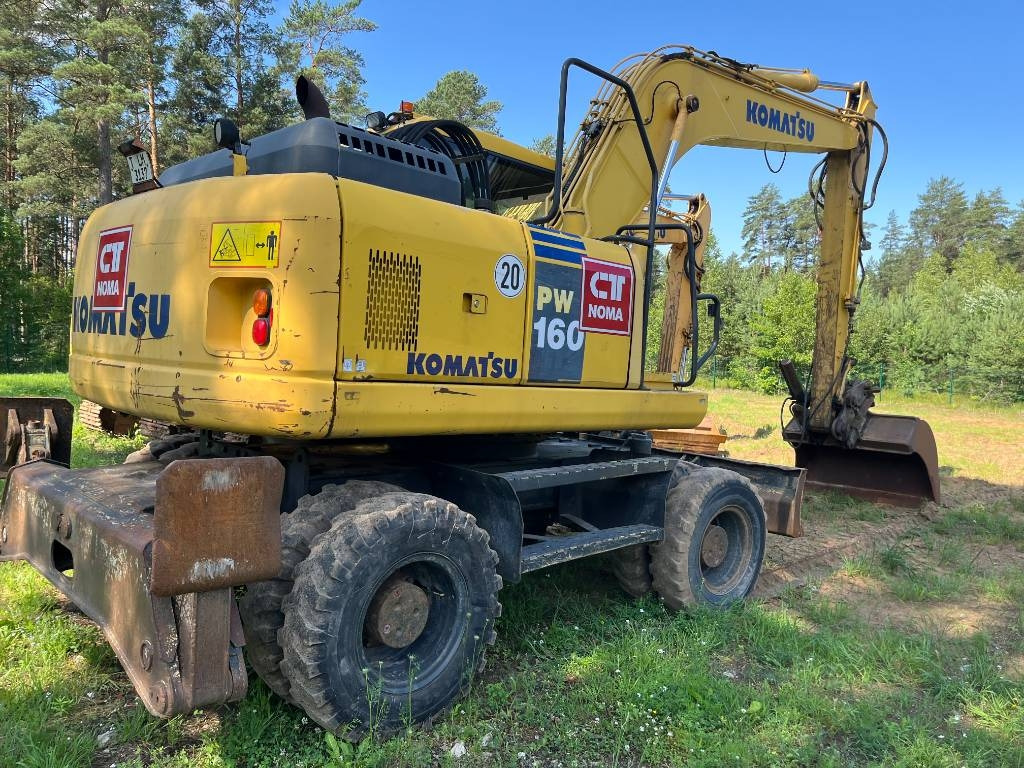 Komatsu PW 160-7 - حفار ذو عجلات: صورة 5 Komatsu PW 160-7 - حفار ذو عجلات: صورة 5