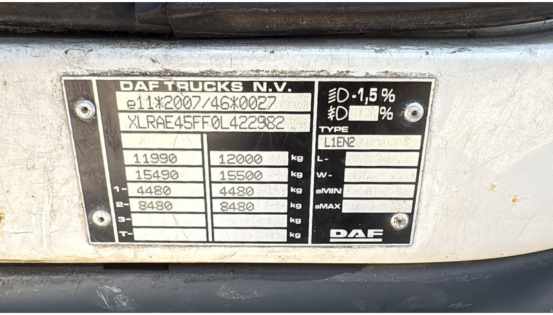شاحنة نقل سيارات شاحنة DAF LF 45.210 (EURO 5 / HOLLAND TRUCK / NEW CONSTRUCTION / EURO 5 / PERFECT CONDITION): صورة 18