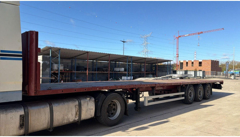 Kögel S 24 (BPW / DISC BRAKES / FREINS DISQUE) - نصف مقطورة مسطحة: صورة 1 Kögel S 24 (BPW / DISC BRAKES / FREINS DISQUE) - نصف مقطورة مسطحة: صورة 1