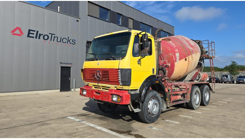 Mercedes-Benz SK 2527 (MALAXEUR / MIXER / POSSIBLE COMME CHASSIS / 6X4 / LAMES / GRAND PONT) - شاحنة خلاطة خرسانة: صورة 1 Mercedes-Benz SK 2527 (MALAXEUR / MIXER / POSSIBLE COMME CHASSIS / 6X4 / LAMES / GRAND PONT) - شاحنة خلاطة خرسانة: صورة 1