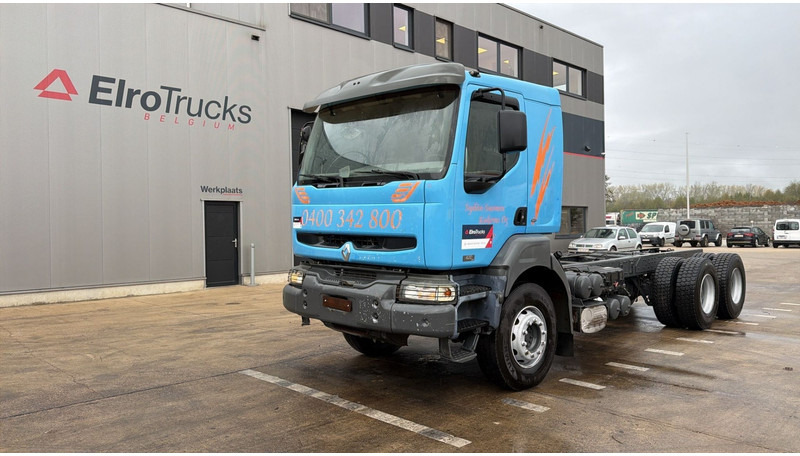 Renault KERAX 420 (LAMES / GRAND PONT / STEEL SUSP. / BIG AXLE / MANUAL GEARBOX / BOITE MANUELLE) - شاحنة بهيكل معدني للمقصورة: صورة 1 Renault KERAX 420 (LAMES / GRAND PONT / STEEL SUSP. / BIG AXLE / MANUAL GEARBOX / BOITE MANUELLE) - شاحنة بهيكل معدني للمقصورة: صورة 1