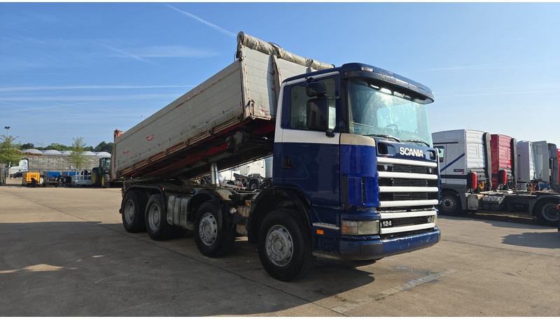 Scania 124-420 (BIG AXLE / GRAND PONT / LAMES / STEEL SUSP. / MANUAL GEARBOX / BOITE MANUELLE) - شاحنة قلاب: صورة 3 Scania 124-420 (BIG AXLE / GRAND PONT / LAMES / STEEL SUSP. / MANUAL GEARBOX / BOITE MANUELLE) - شاحنة قلاب: صورة 3