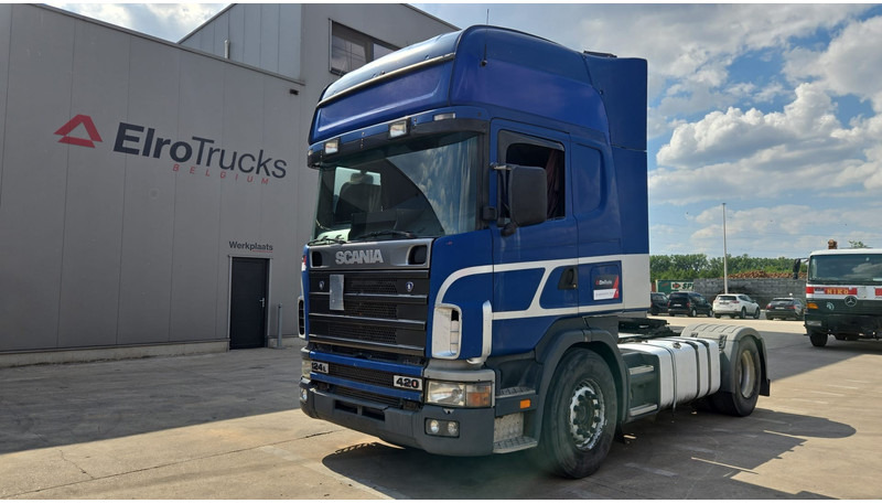 Scania 124-420 (MANUAL GEARBOX / BOITE MANUELLE / AIRCO / AC) - مقطورة السحب: صورة 1 Scania 124-420 (MANUAL GEARBOX / BOITE MANUELLE / AIRCO / AC) - مقطورة السحب: صورة 1