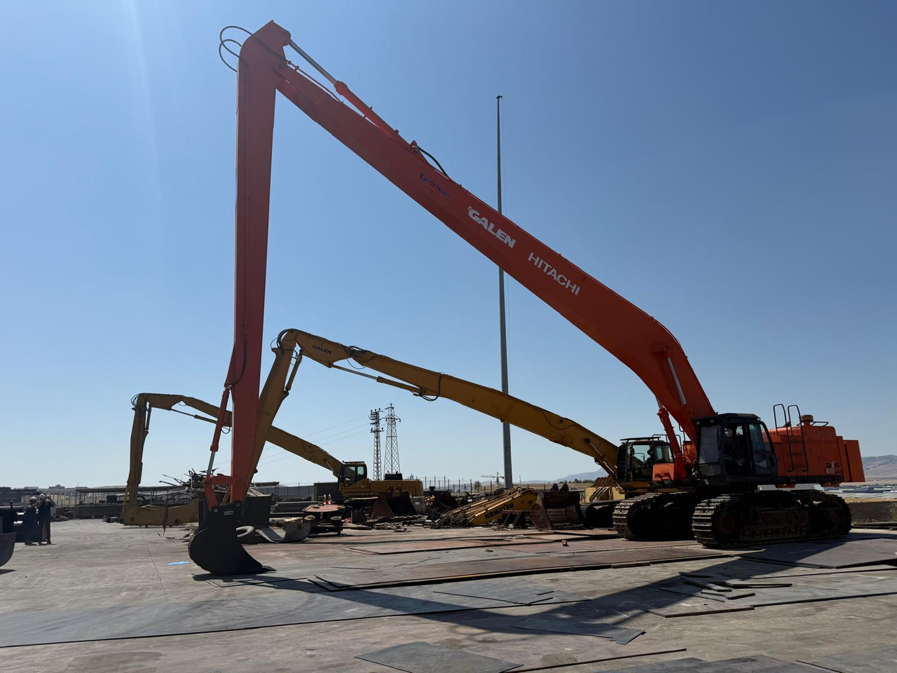 HITACHI ZX670 Long Reach Boom-Arm Manufacturing - حفار زاحف: صورة 1 HITACHI ZX670 Long Reach Boom-Arm Manufacturing - حفار زاحف: صورة 1
