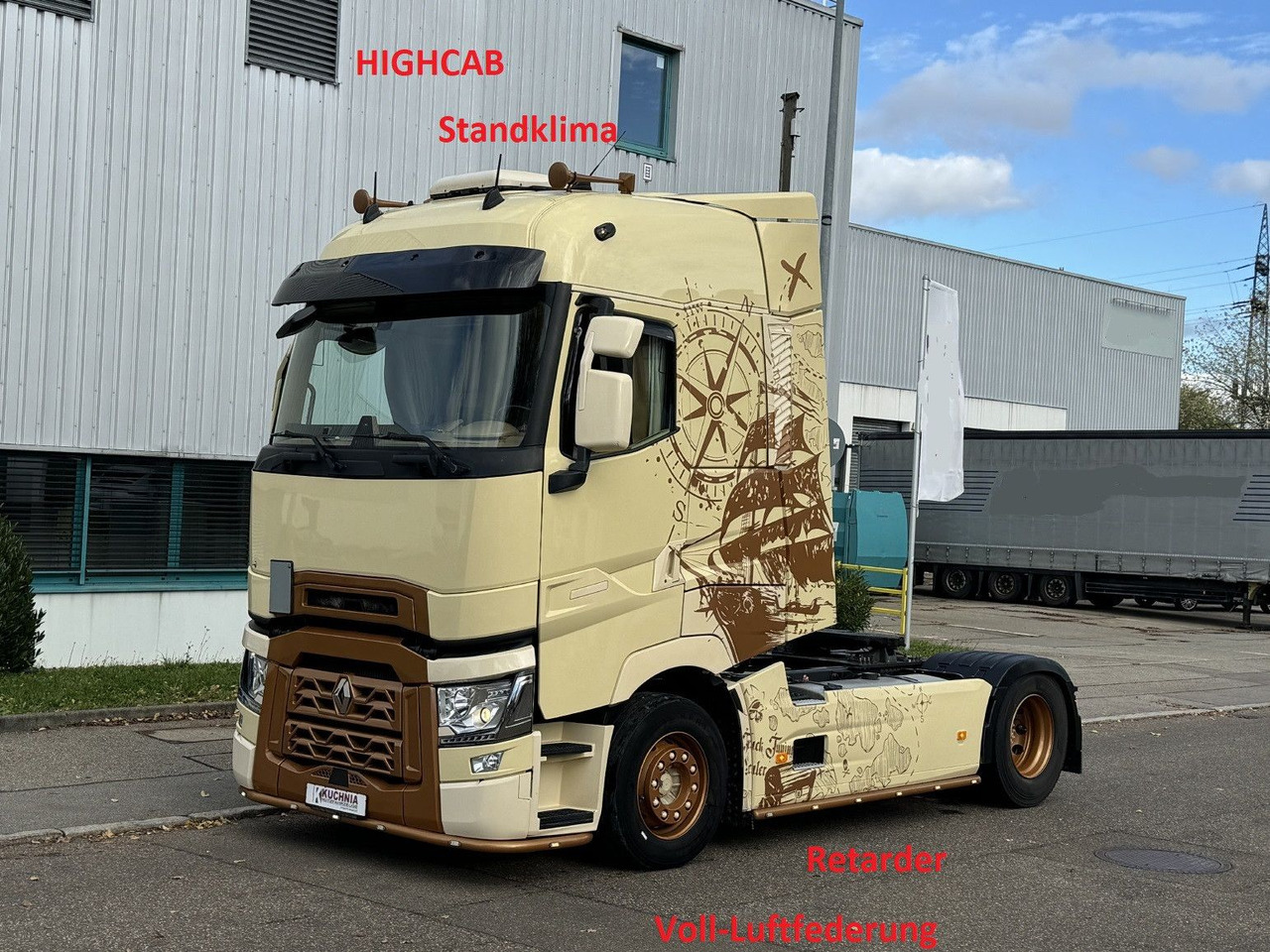 Renault T520 HIGHCAB TTC-Umbau 2-Tanks Retarder Standkli - رأس تريلا: صورة 2 Renault T520 HIGHCAB TTC-Umbau 2-Tanks Retarder Standkli - رأس تريلا: صورة 2