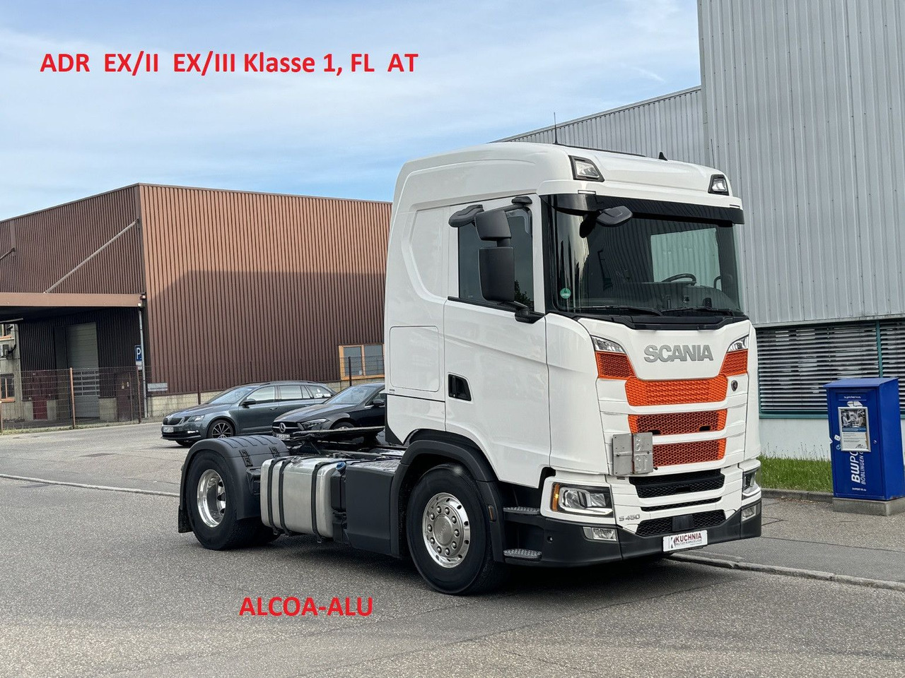 Scania S 450 ADR FL AT EX/II EX/III Retarder Alcoa TOP - مقطورة السحب: صورة 1 Scania S 450 ADR FL AT EX/II EX/III Retarder Alcoa TOP - مقطورة السحب: صورة 1