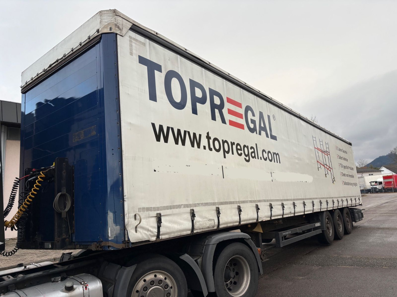 Kögel SN24, Edscha, Schiebeplane, BPW-Achse - نصف مقطورة بستائر جانبية: صورة 2 Kögel SN24, Edscha, Schiebeplane, BPW-Achse - نصف مقطورة بستائر جانبية: صورة 2