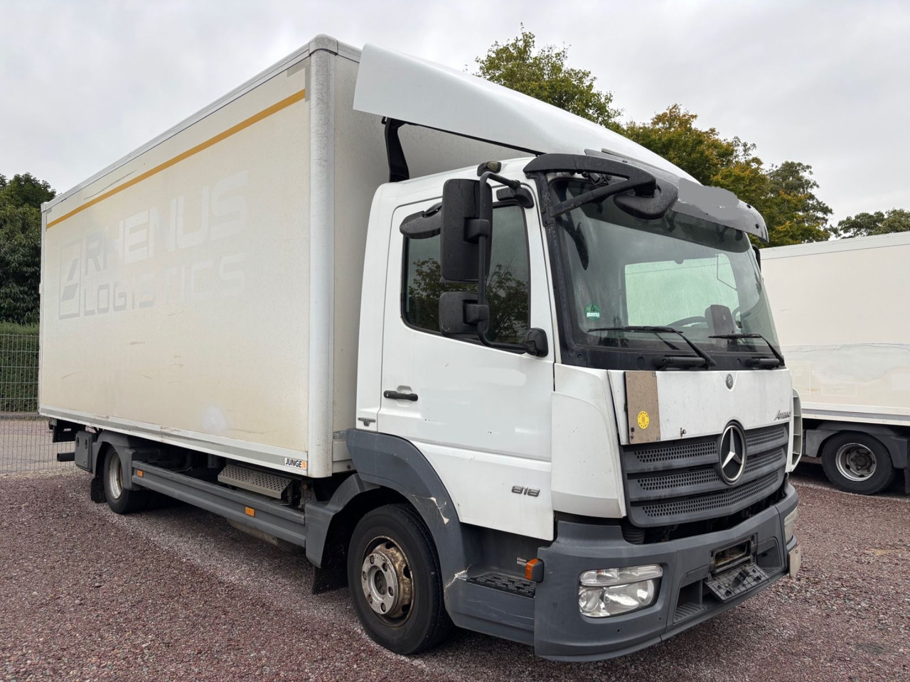 Mercedes-Benz Atego 818L, Euro-6, Klima, LBW - شاحنة صندوقية: صورة 2 Mercedes-Benz Atego 818L, Euro-6, Klima, LBW - شاحنة صندوقية: صورة 2