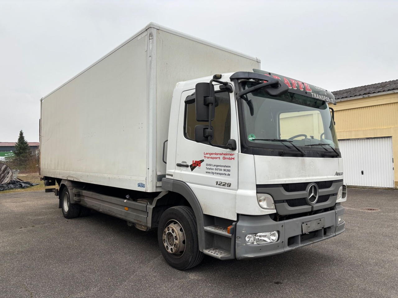 Mercedes-Benz Atego II 1229L, Euro-5, Klima, LBW - شاحنة صندوقية: صورة 3 Mercedes-Benz Atego II 1229L, Euro-5, Klima, LBW - شاحنة صندوقية: صورة 3