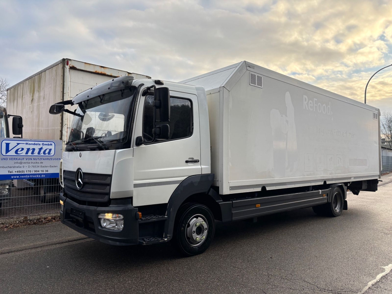 Mercedes-Benz Atego III 1223L, Euro-6,Klima, LBW - شاحنة صندوقية: صورة 1 Mercedes-Benz Atego III 1223L, Euro-6,Klima, LBW - شاحنة صندوقية: صورة 1