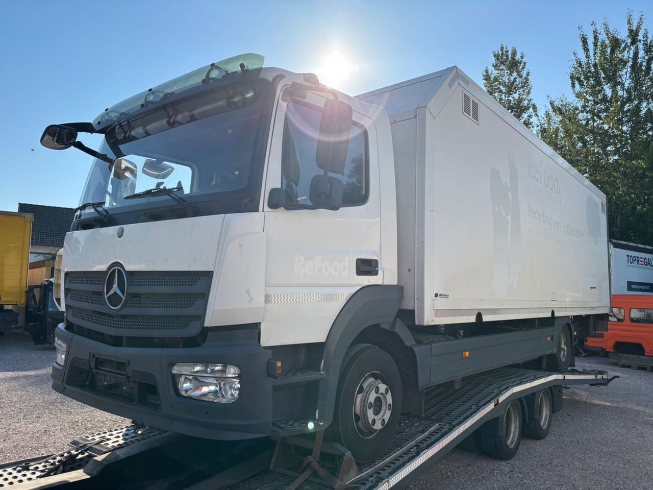 Mercedes-Benz Atego III 1223L, Euro-6, Klima, LBW - شاحنة صندوقية: صورة 2 Mercedes-Benz Atego III 1223L, Euro-6, Klima, LBW - شاحنة صندوقية: صورة 2