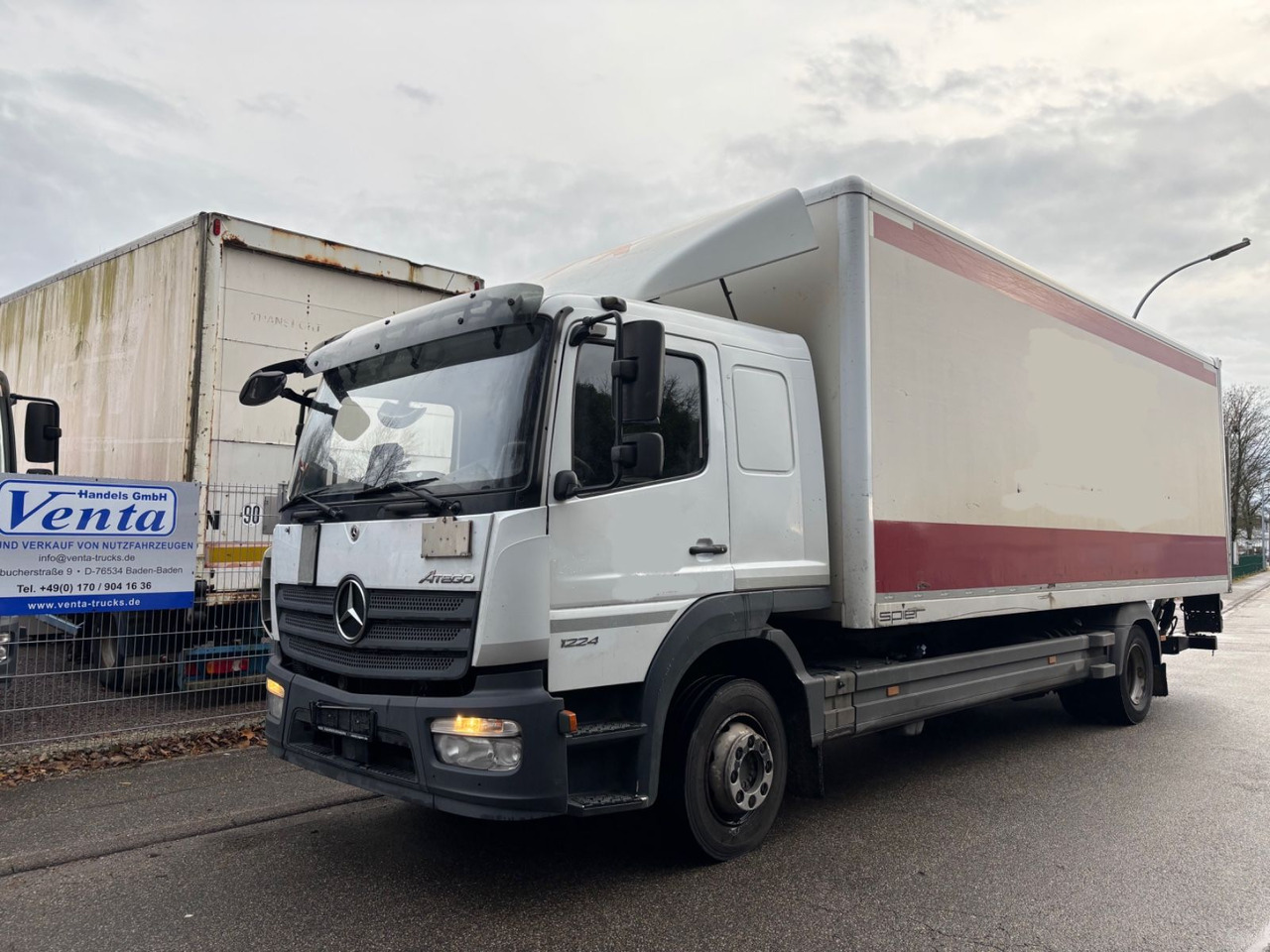 Mercedes-Benz Atego III 1224 L, Euro-6, Klima, LBW - شاحنة صندوقية: صورة 1 Mercedes-Benz Atego III 1224 L, Euro-6, Klima, LBW - شاحنة صندوقية: صورة 1