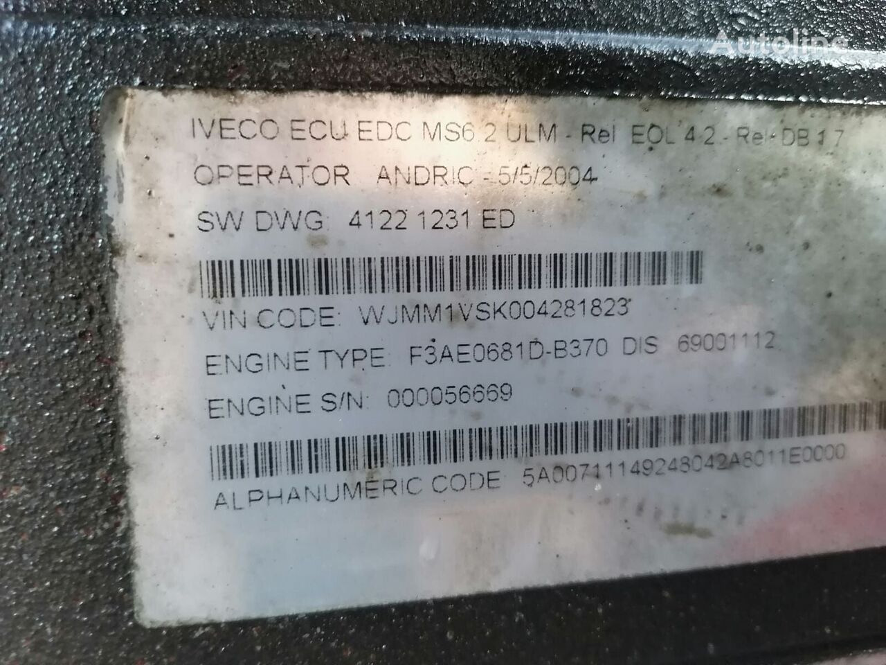 محرك - شاحنة IVECO Stralis cursor 10 430km F3AE0681D-B370   truck: صورة 6